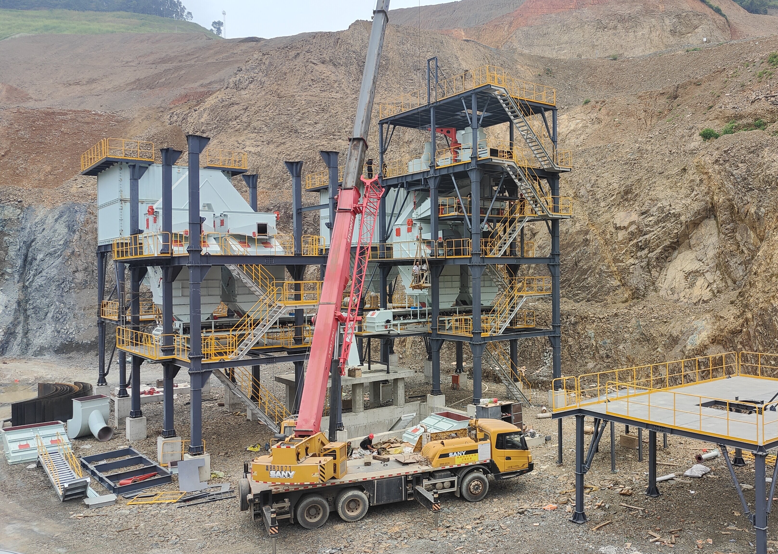 制砂樓綠色制砂，守護綠水青山