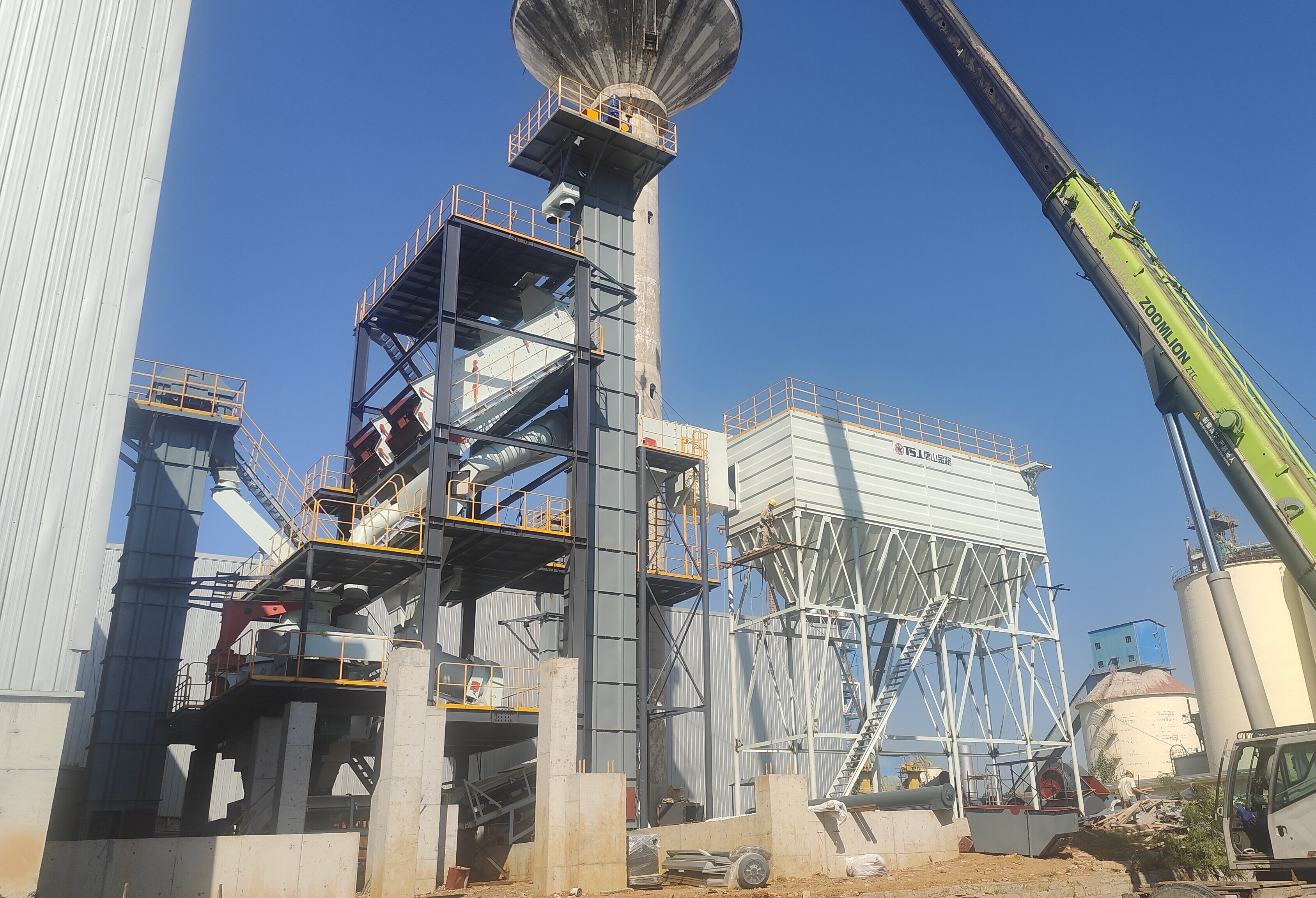干法制砂樓：石粉變砂，細(xì)度與含粉率精準(zhǔn)調(diào)控